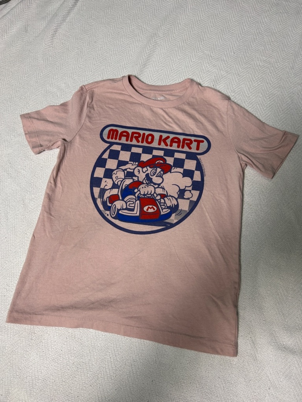 Mario Kart Kids Graphic Tee Girls Size Large (10/12)